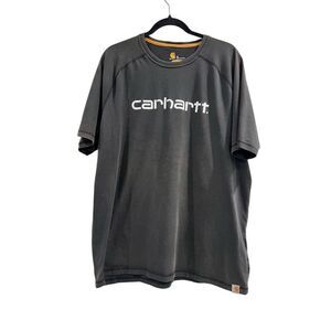 Carhartt Men's XL Black Graphic Print Relaxed Fit T-Shirt Short Sleeve